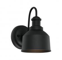 Savoy House M50046BK - 1-Light Outdoor Wall Lantern in Matte Black