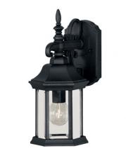 Savoy House M50056BK - 1-Light Outdoor Wall Lantern in Black
