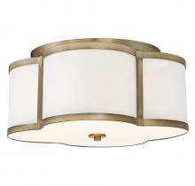 Savoy House M60020NB - 3-Light Ceiling Light in Natural Brass