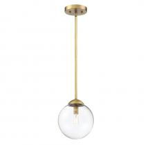 Savoy House M70067NB - 1-Light Mini Pendant in Natural Brass
