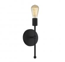 Savoy House M90005MBK - 1-Light Wall Sconce in Matte Black