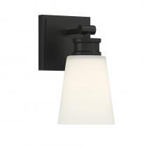 Savoy House M90072MBK - 1-Light Wall Sconce in Matte Black