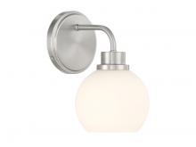 Savoy House M90112BN - 1-Light Wall Sconce in Brushed Nickel