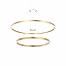 Matteo C30856BG - O'Hara Brushed Gold Chandelier