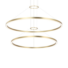 Matteo C30872BG - O'Hara Brushed Gold Chandelier