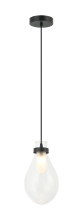 Matteo C31901MB - Seranna Matte Black Pendant