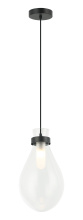 Matteo C31911MB - Seranna Matte Black Pendant