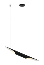Matteo C32412MB - Stylus Matte Black Chandelier