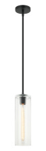Matteo C32511MB - Lincoln Matte Black Pendant