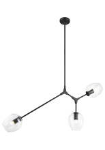 Matteo C49703BK - Cherry Blossoms Black Chandelier