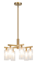 Matteo C60806AG - Kristof Aged Gold Brass Chandelier