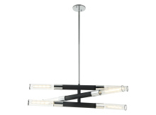 Matteo C61206MBCH - Tubo Matte Black Pendant