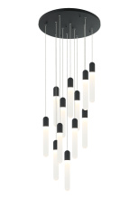 Matteo C65812MB - Aydin Matte Black Pendant