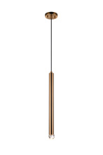 Matteo C78301AG - Reign Aged Gold Brass Pendant