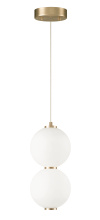 Matteo C82421OG - Dango Oxidized Gold Pendant
