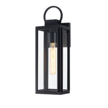 Matteo E20101MB - Crosby Matte Black Outdoor Lighting
