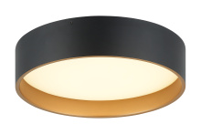 Matteo M10115MB - Novalee Matte Black Flush Mounts