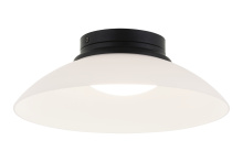 Matteo M16401MBFR - Luna Matte Black Flush Mounts