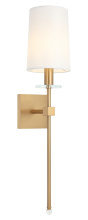 Matteo S00811AG - Fairburn Aged Gold Brass Wall Sconce