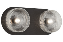 Matteo S01302MBCL - Knobbel Matte Black Wall Sconce