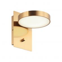 Matteo Lighting S01801AG - Azton Aged Gold Brass WALL SCONCE