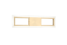 Matteo S02518AG - Valance Aged Gold Brass Wall Sconce