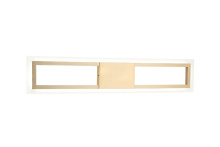 Matteo S02524AG - Valance Aged Gold Brass Wall Sconce
