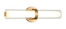 Matteo S03518AG - Satchie Aged Gold Brass Wall Sconce