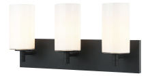Matteo S04903MBOP - Candela Matte Black Wall Sconce
