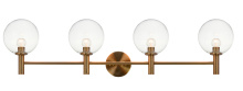 Matteo S06004AGCL - Cosmo Aged Gold Brass Wall Sconce
