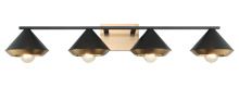 Matteo S06804MBAG - Velax Matte Black Wall Sconce
