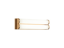 Matteo S07028AG - Jensen Aged Gold Brass Wall Sconce