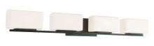 Matteo S10804MB - Chiclet Matte Black Wall Sconce