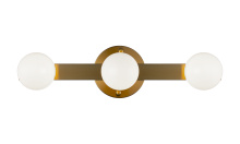 Matteo S14503AG - Pizzazz Aged Gold Brass Wall Sconce
