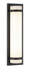 Matteo S15824MB - Brampton Matte Black Wall Sconce