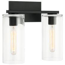 Matteo W32502MB - Lincoln Matte Black Wall Sconce