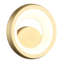 Matteo Lighting W32708BG - Maverick Brushed Gold Wall Sconce