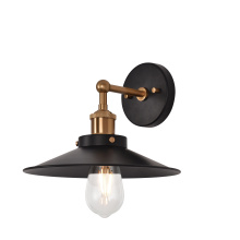 Matteo W46111AGBK - Bulstrode's Workshop Aged Gold Brass Wall Sconce