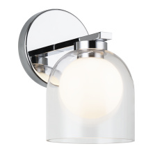 Matteo W60701CHCL - Derbishone Chrome Wall Sconce