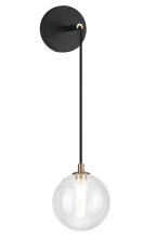 Matteo W81001CL - Magma Clear Wall Sconce