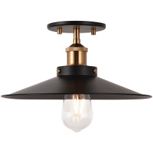 Matteo X46112AGBK - Bulstrode's Workshop Aged Gold Brass Ceiling Mount