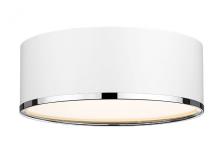 Z-Lite 2303F3-MW-CH - 3 Light Flush Mount