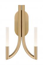 Eurofase 49009-019 - Olette-Wall Sconce-2Lt-17In-GD-Fr