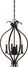 Nuvo 60/5910 - Dillard - 4 Light Caged Pendant