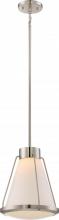Nuvo 62/596 - Hydro LED Pendant with White Glass