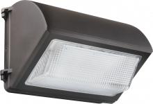 Nuvo 65/254 - LED Cutoff Wall Pack - 55W - 5000K - Bronze Finish - 100-277V