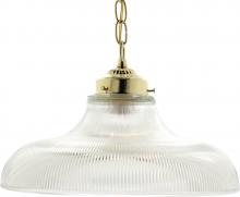 Nuvo SF76/263 - 1 Light - 12" - Pendant - Prismatic Railroad Shade