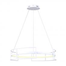 Lighting by PARK LCH231A24WH - CHANDELIER 24"