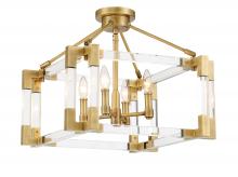 Minka N7353-790 - PRIMA VISTA - 4 LIGHTS SEMI FLUSH