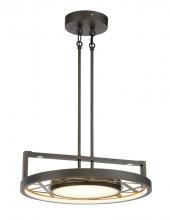 Minka N7524-716-L - TRIBECA - LED LIGHT SEMI FLUSH/PENDANT